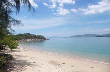 Einsamer Strand in Nha Trang