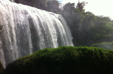 Wasserfall im Hochland