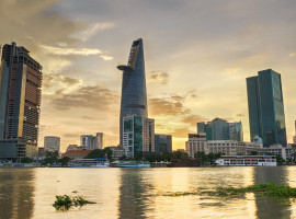 Skyline von Saigon