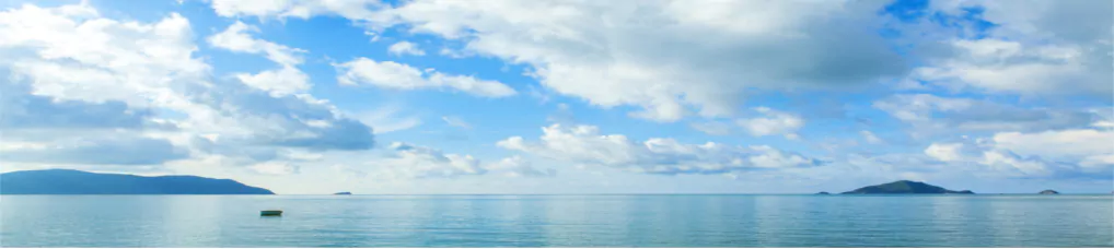 Blick aufs Meer von Con Dao