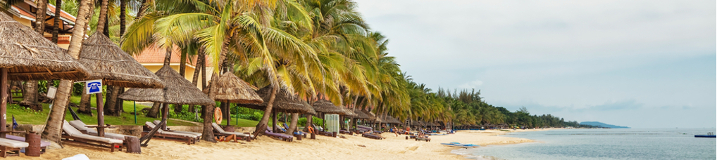 Blick auf den Strand von Phu Quoc