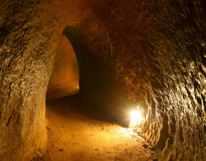 Tunnel im Cu Chi Tunnelsystem