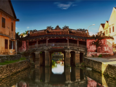 Japanische Brücke in Hoi An