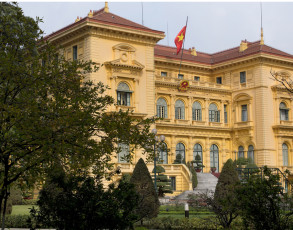 Kolonialgebäude in Hanoi