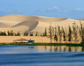 Weisse Dünen von Mui Ne