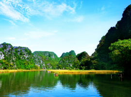 Ninh Binh Flusslauf