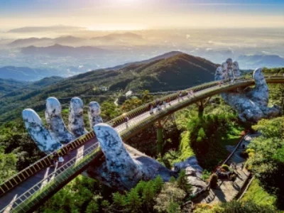 Goldene Brücke Bana Hills Danang